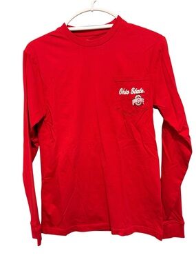 Champion Ohio State Long Sleeved Cotton T-Shirt.  Size S